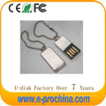 La venta caliente modifica para requisitos particulares la impulsión USB de la pluma del metal del logotipo para la promoción